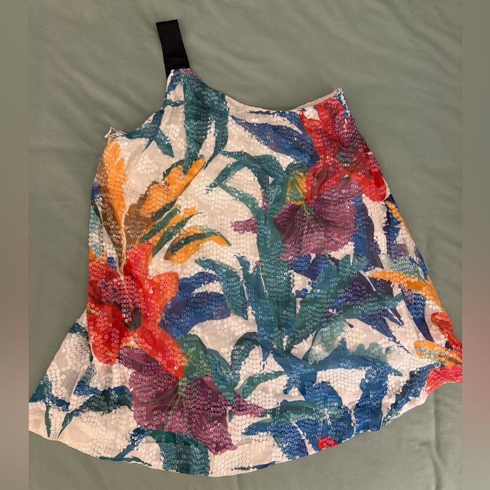 Free People Multicolor Floral Top